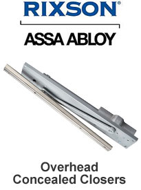 RIXSON ASSA ABLOY Overhead Concealed Closers