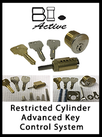 BI Active Restricted Cylinder Advanced Key Control System