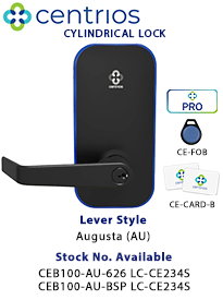 Centrios Cylindrical Locks, Fobs and Access Cards with Centrios Pro Plan